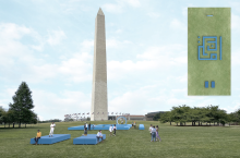 Beyond Granite: Pulling Together stages six installations on the National Mall that recall underrepresented American histories