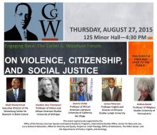 Engaging Race: Forum on Race, Citizenship and Social Justice