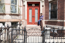 Evelyn Polhill, a homeowner, photographed at her Brooklyn residence. Credit...Douglas Segars for The New York Times