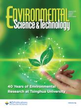 Journal cover Environmental Science & Technology