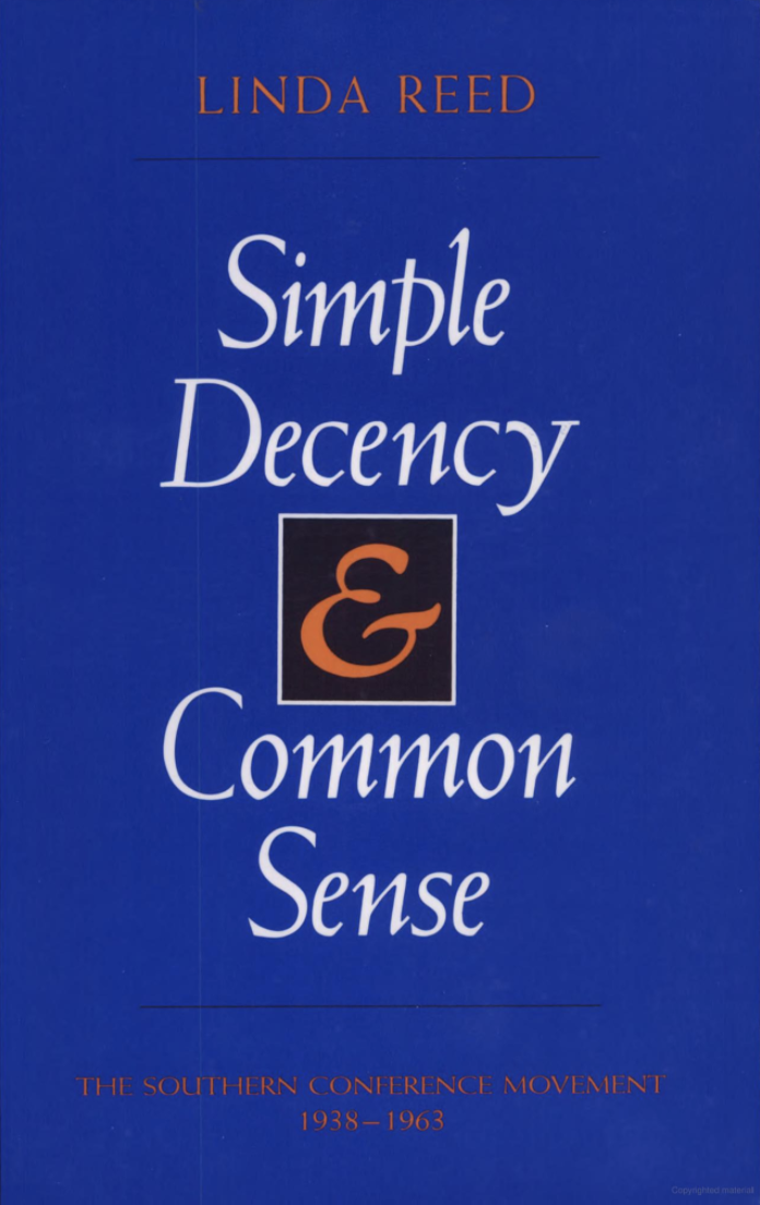 Simple Decency and Common Sense